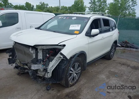 2018 Honda Pilot Ex-L from USA, damaged, VIN 5FNYF6H56JB002956